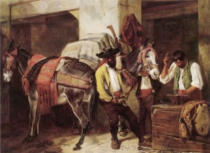 Ansdell_Richard_The_Blacksmiths_Shop